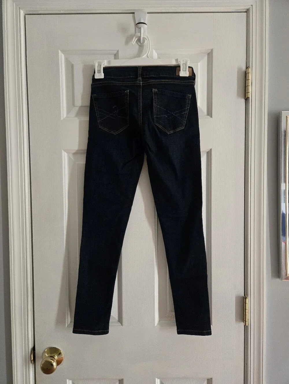 Aeropostale Dark Blue Skinny Jeans Jegging Fit 00 Short